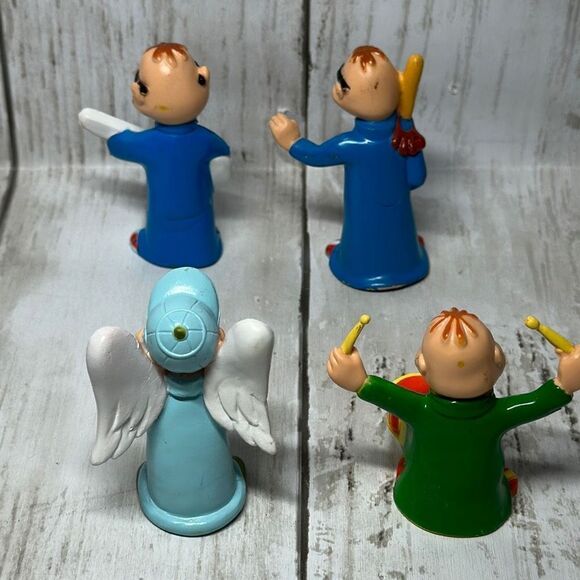 Alvin and The Chipmonks PVC Figurine set of 4 Simon Theodore 1983 Bagdasarian - Picture 6 of 8